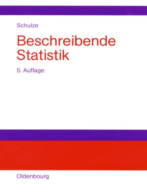 cover image of Beschreibende Statistik